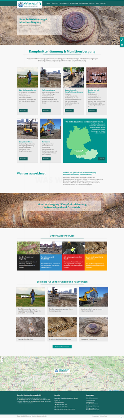 Semmler Munitionsbergung - neue Seite Semmler Munitionsbergung - neue Seite