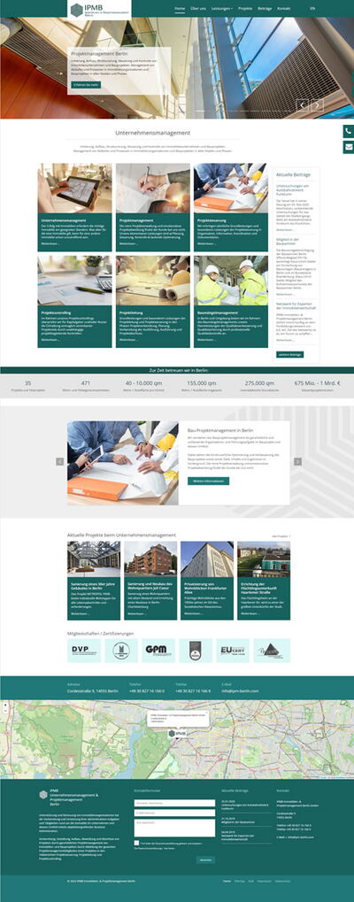 IPMB Immobilien- & Projektmanagement Berlin IPMB Immobilien- & Projektmanagement Berlin