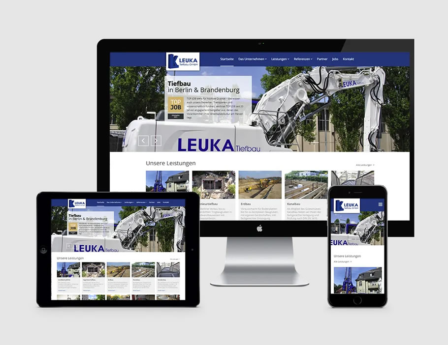 Unsere Kompetenzen im Webdesign für die Baubranche Unsere Kompetenzen im Webdesign für die Baubranche